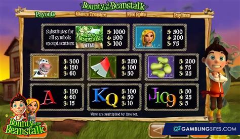 bounty of the beanstalk online|Bounty of d Beanstalk Online Slot .